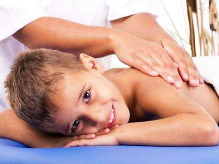 Дренажный массаж для детей при кашле