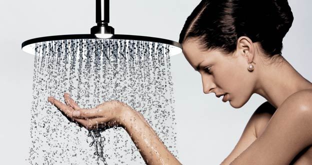 Как принимать душ